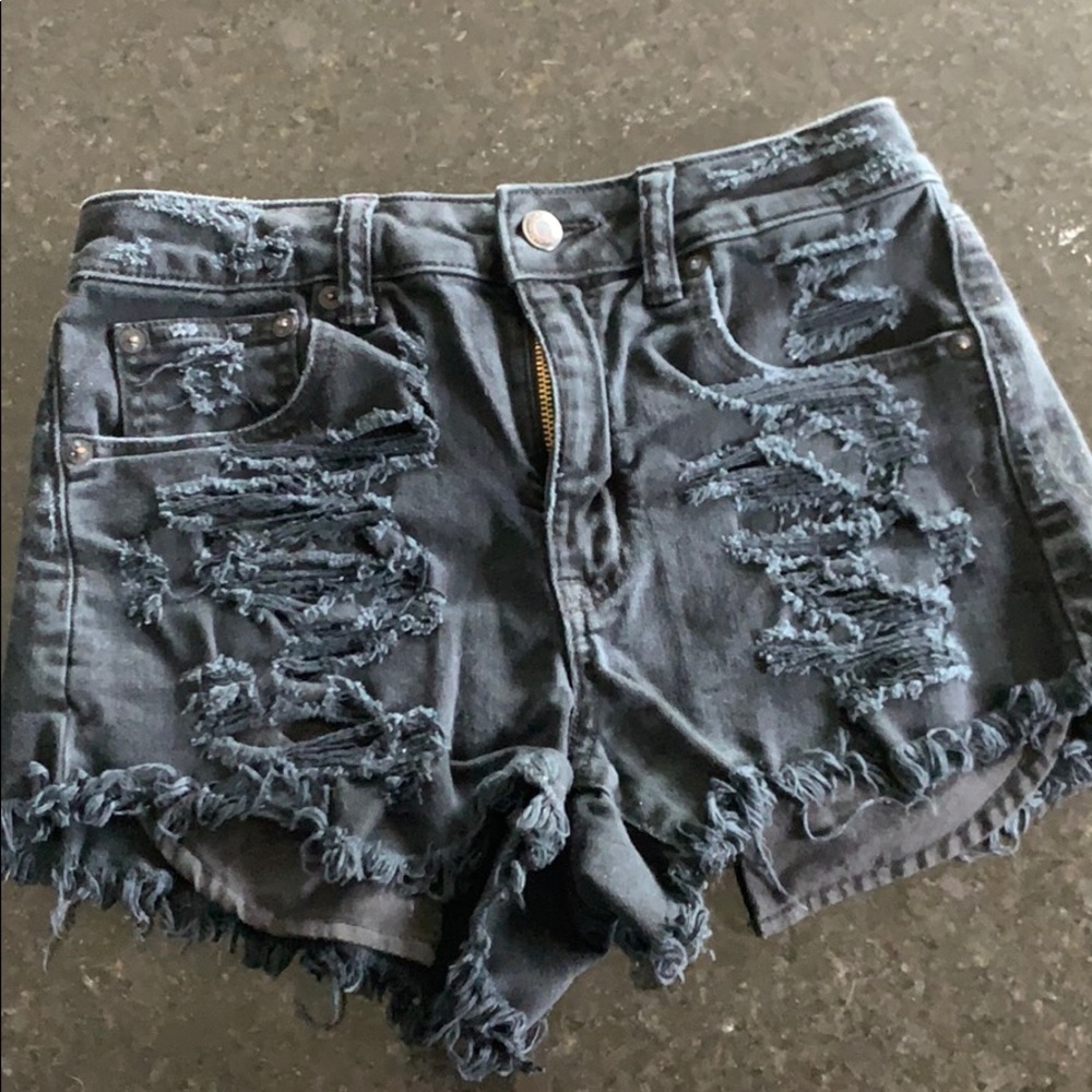 Black American Eagle shorts
